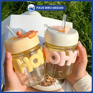 GELAS ANAK MUTIARA | 350ML | GELAS MINUM ANAK LUCU | KAPASITAS KECIL MUDAH DIBAWA KEMANA-MANA