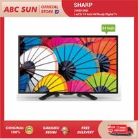 Gambar Sharp 24HD1500 i LED TV 24 Inci HD Ready Digital TV dengan Resolusi 1366 x 768, X2 Master Engine, 2 Port HDMI, dan 1 Port USB dari ABC Sun Electronic Kota Bandung 1 Tokopedia
