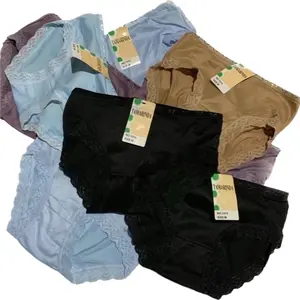 (6 Pcs) - Pakaian Dalam Wanita Dewasa Tamarinda Renda Katun Lembut - Nyaman - Cantik, Setengah Lusin