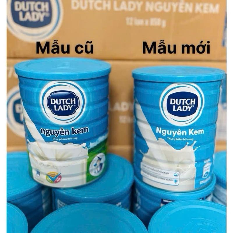   Tặng quà Cao Cấp  sữa bột Hà Lan Dutch Lady Nguyên Kem 850g - cho người lớn Milk 