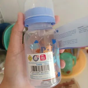 Botol Susu Bayi Huki Dot Gepeng Ukuran 60ml / 120ml / 240ml Orthodontic Bpa Free accessories bottle minum