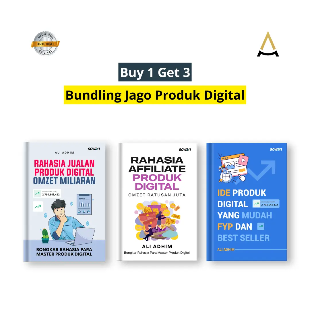 Ali Adhim | Buy 1 Get 3 - Bundling Jago Produk Digital | Ali Adhim