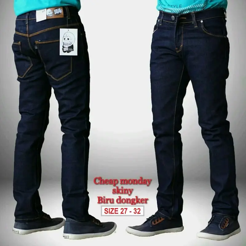 Wordstreet CELANA JEANS PRIA CHEAPMONDAY PENSIL RIPPED SKINNY SLIMFIT STREET 6