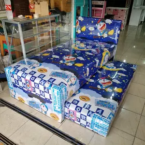 (Khusus Kargo) Kasur 2in1 Set Sorong Anak Motif Karakter Merk Prima 100x200 cm