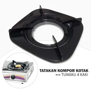 Tatakan Kompor Kotak 4 Kaki Dudukan Tungku Kompor Rinai
