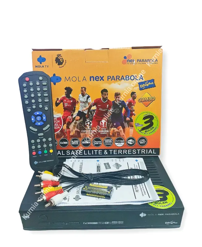 Receiver parabola nex parabola combo kuning 1