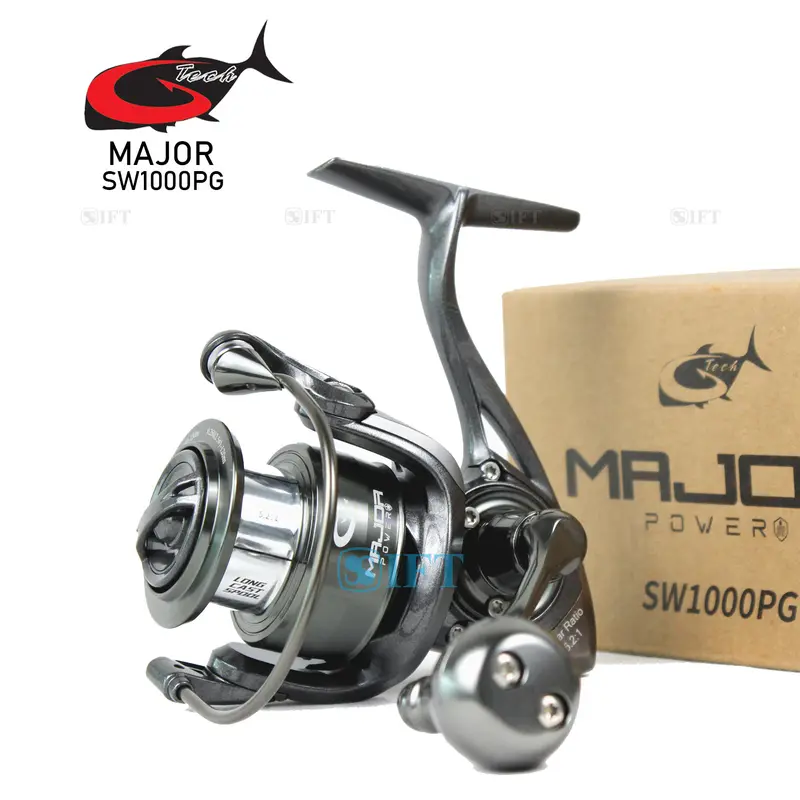 Reel G-TECH MAJOR POWER SW 1000 -- 5000 HG PG | Power Handle SaltWater | Metal Body Kolam Danau Sungai Laut GTech Resmi 0