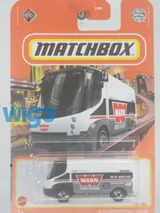 Matchbox 09 International eSTAR putih WARN lot A 2022 Diecast