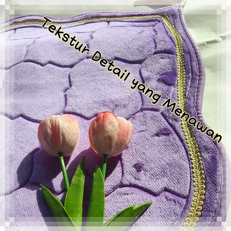 NEW!! Sajadah anti slip sajadah aesthetic turki premium tebal sajadah custom nama kubah aesthetic premium 1