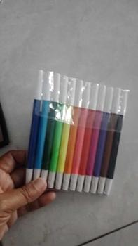 Product Review of SATU SET ( 12 WARNA ) Colour Pen Spidol 12 Warna Zendi 838-12 Stationery from H**h 2