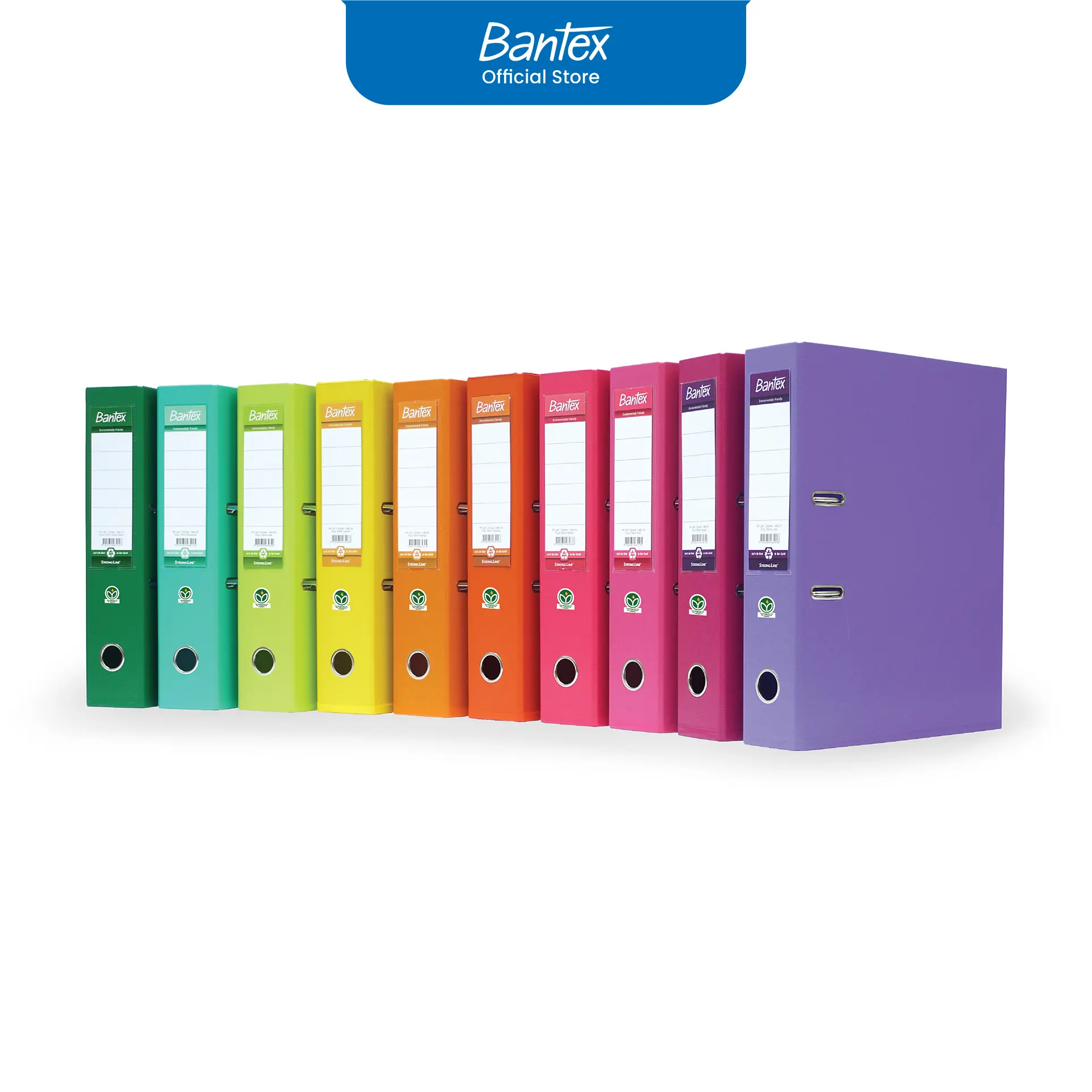 Bantex Lever Arch File Ordner PP A4 7cm 2 Holes - 1450