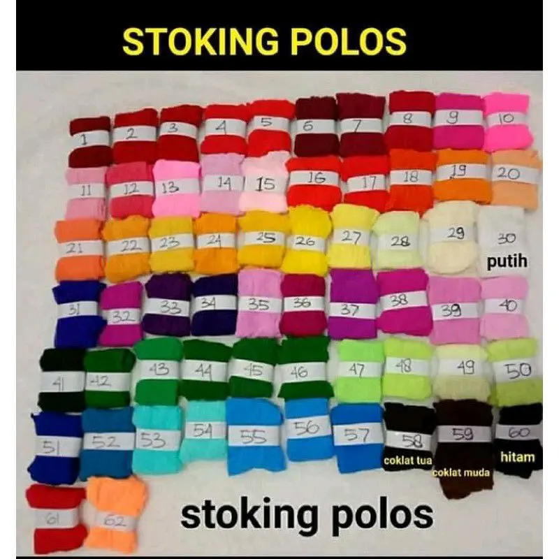kain stoking nylon kerajinan buat bunga