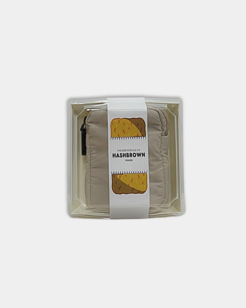 Product Introduction of HASHBROWN Nylon Puffer Pouch with Detachable Hook for Bags - New 16