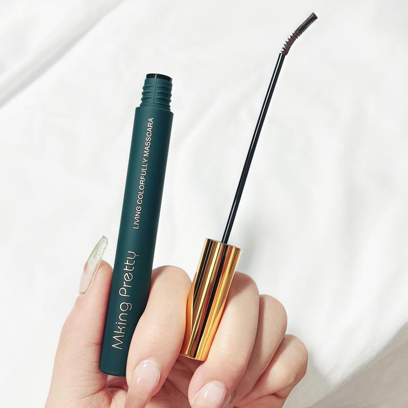 Product Introduction of Curl, slim, long and fixed makeup, small tube mascara, waterproof big eye makeup mascara, four colors available, 3D eye makeup effect 17