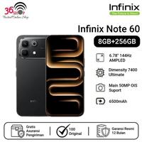 Gambar Infinix Note 60 5G 8GB+256GB Display 144Hz 6.78" 1.5K AMPLED Prosessor Mediatek Dimensity 7400 Ultimate Main Camera 50MP With OIS Battery 6500mAh  NFC Supported Garansi Resmi 1 Tahun - 8/256 MIDNIGHT BLACK dari 3636.Shop Kota Administrasi Jakarta Barat 1 Tokopedia
