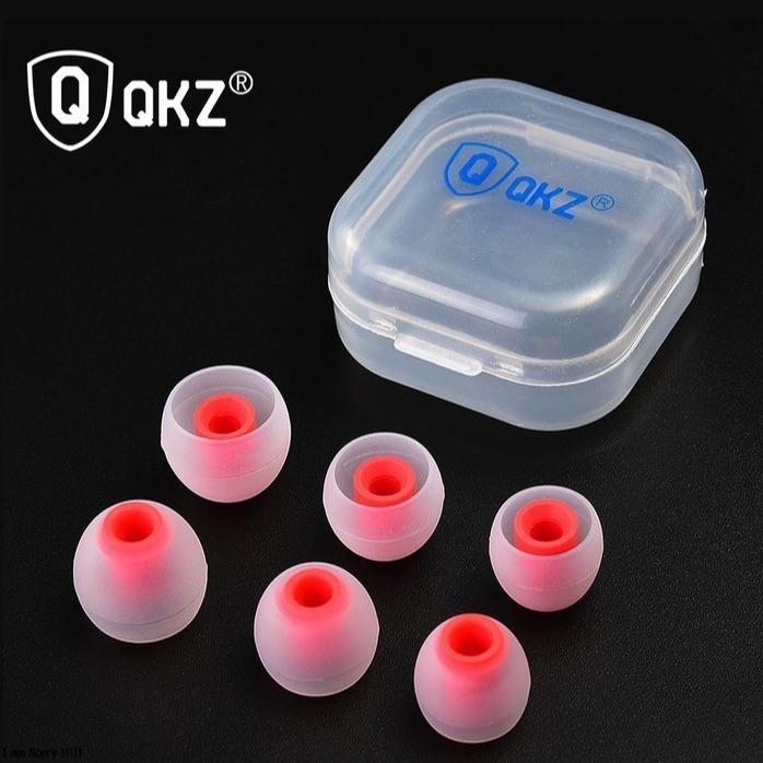 Gambar QKZ Silicone Eartips 3 Pairs Universal Replacement Silicone for IEM - Red White 3Pair dari Yankee Indonesia Kota Administrasi Jakarta Barat 5 Tokopedia