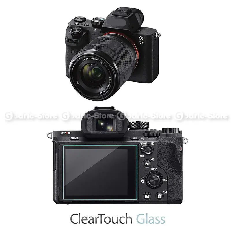Tempered Glass Anti Gores for Sony A7ii A7iii A7Rii A7Riii A7Sii RX100 LCD 3