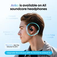 Gambar Soundcore by Anker AeroFit 2 Open Ear Earbuds Hi-Res Wireless Audio LDAC AI Clear Calls IP55 with Wireless Charging And Soundcore AeroFit V20i OWS Open Ear Headphones Clear Sound LED Lights With Adjustable Ear Hook IP55 Bluetooth 5.4 - A3874 / A3876 - AeroFit2 BLK-AI dari Anker Indonesia Kota Administrasi Jakarta Utara 4 Tokopedia
