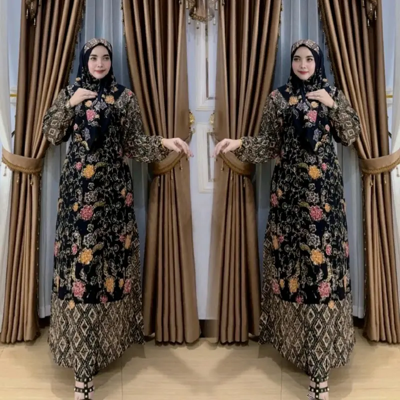 Gamis setorjoan free hijab flash sale 1