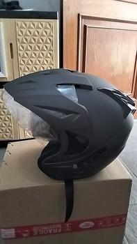 Product Review of PREMIUM HELM INK JP8 DOBEL VISOR SNI ORIGINALNYA FNK Motorcycle from G** "** 0