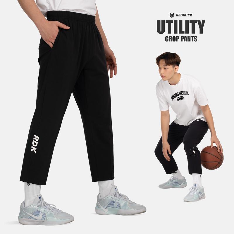  Quần dài lửng thể thao Redikick Utility Crop Pants ống suông nhanh khô co giãn Running Bóng rổ Gym 