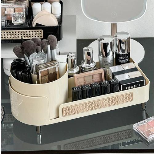 Hộp Đựng Mỹ Phẩm, UFORU, Để Bàn Cao Cấp, Dung Tích Lớn, Hộp Đựng Bút Xoay, Thích Hợp Cho Bàn Trang Điểm, Lưu Trữ Chăm Sóc Da 4