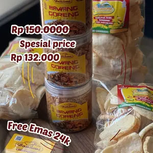 Paket bawang goreng & Krupuk