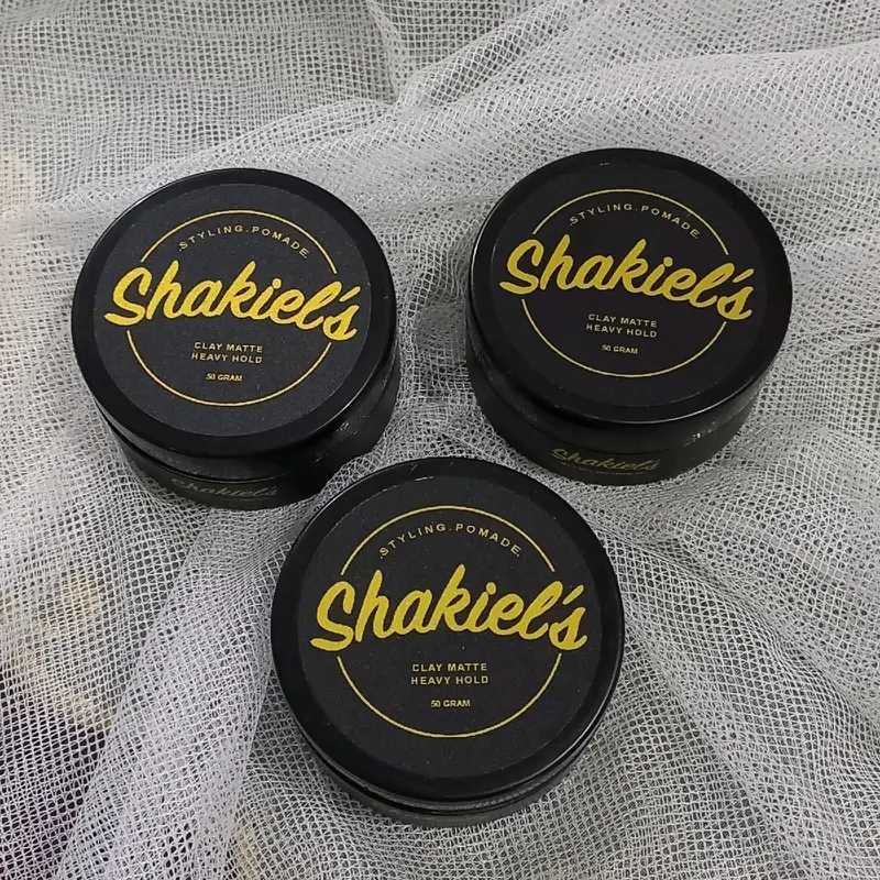 Shakiel's Clay Matte 50 gram with charcoal/Minyak Rambut Non Klimis/BPOM/Original/ Pomade 4