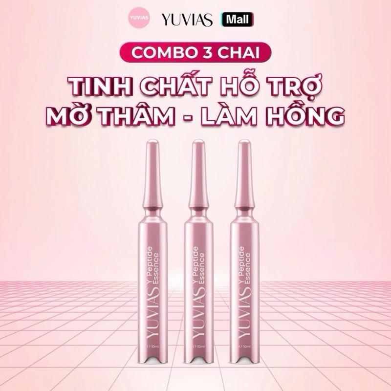 Combo 3 Tinh Chất Dưỡng Hỗ Trợ Hồng Môi & Hỗ Trợ Cải Thiện Thâm Môi YUVIAS 10ml