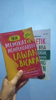 Product Review of paket 2 buku trik memikat & mempengaruhi lawan bicara dan 60 detik langsung bisa membaca pikiran Psychology from l**7 1