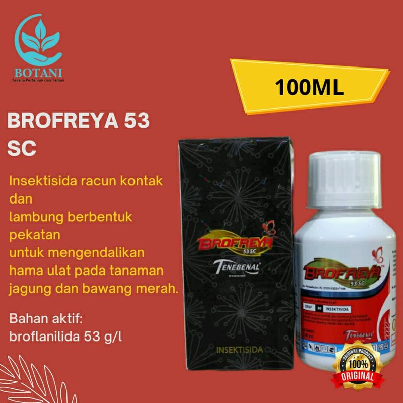 Insektisida Brofeya Kemasan 100 ml Merah Pengendali Hama Ulat Bawang Merah Dan Jagung 3