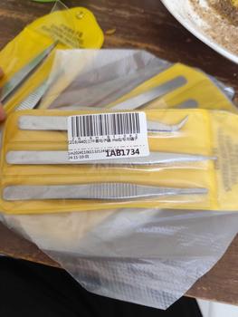 Product Review of Set pinset elektronik keluli tahan karat, alat pemasangan ketepatan, pembaikan, 3 keping, baru from s**n 0