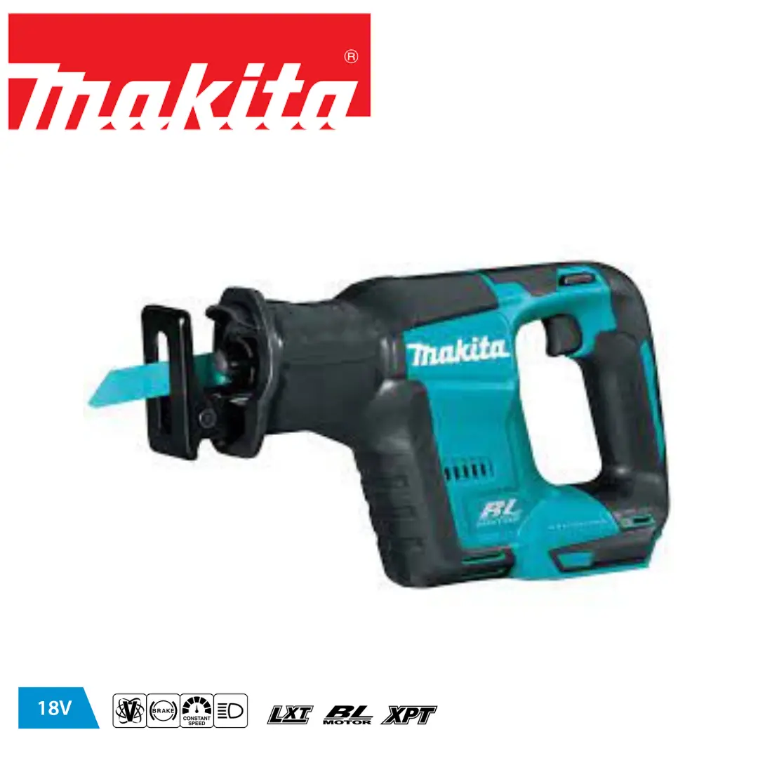 Makita DJR188 18V LXT Cordless Recipro Saw with One-Touch Tool-Less Blade Clamp (DJR188RTJ / DJR188Z)