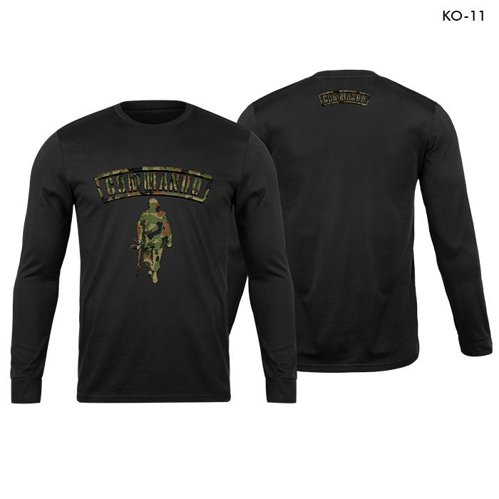 MCP APPAREL KAOS KOMANDO KODE KO | LENGAN PANJANG | TSHIRT COTTON COMBED 24S TSHIRT TACTICAL Distro Pria