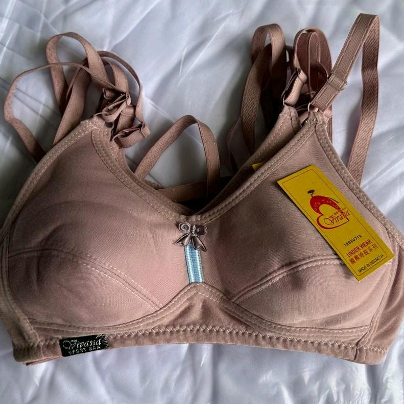 (1 pcs) BH SPORT BRA TANGGUNG PASTEL MOTIF TANPA KAWAT 7