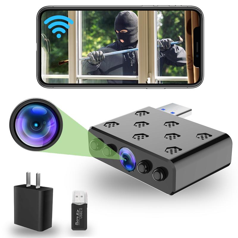 Product Introduction of Kamera pengawasan rangkaian tanpa wayar, soket USB, bekalan kuasa, pemantauan, perdagangan asing, kamera khas, pasang dan main 2