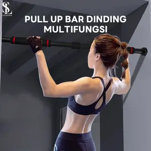 [READY STOCK]Pull Up Bar Dinding & Pintu – Chin Up Bar Alat Fitness Rumahan untuk Latihan Otot Lengan & Dada