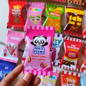 [pack isi 10] Amplop lebaran 2026 hari raya idul Fitri Permen 1 Pack isi 10 Lembar siap pakai Unik motif snack anomali kartun islami Kertas Tebal tepi zigzag FREE doubletape / AMPLOP LEBARAN 2026 KEKINIAN VIRAL UNIK MODEL PERMEN