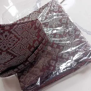 (WAJIB BACA DESKRIPSI)Setelan kain songket rumpak&tanjak Palembang/Set tanjak songket Melayu pria&rumpak dewasa dan anak-anak