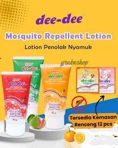 Yuri Dee-dee Lotion Penolak Nyamuk for Kids 50gr - 20gr - 5ml SACHET Mosquito Repellent Original BPOM Lindungi Anak dari Gigitan Nyamuk Berbahaya