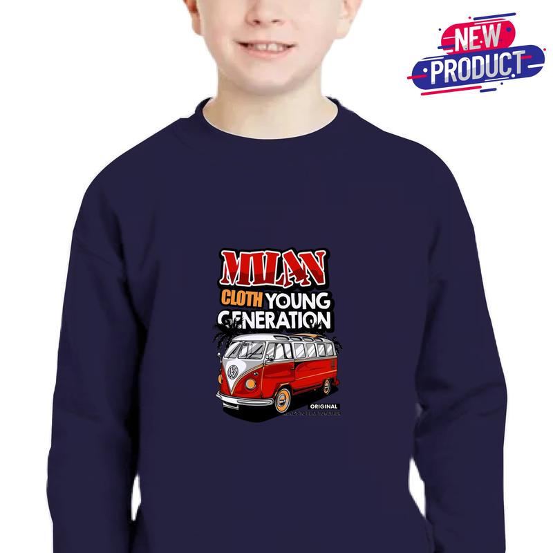 Kaos Lengan Panjang Anak Laki-laki Usia 3-12 Tahun Terbaru - Fashion Anak 4