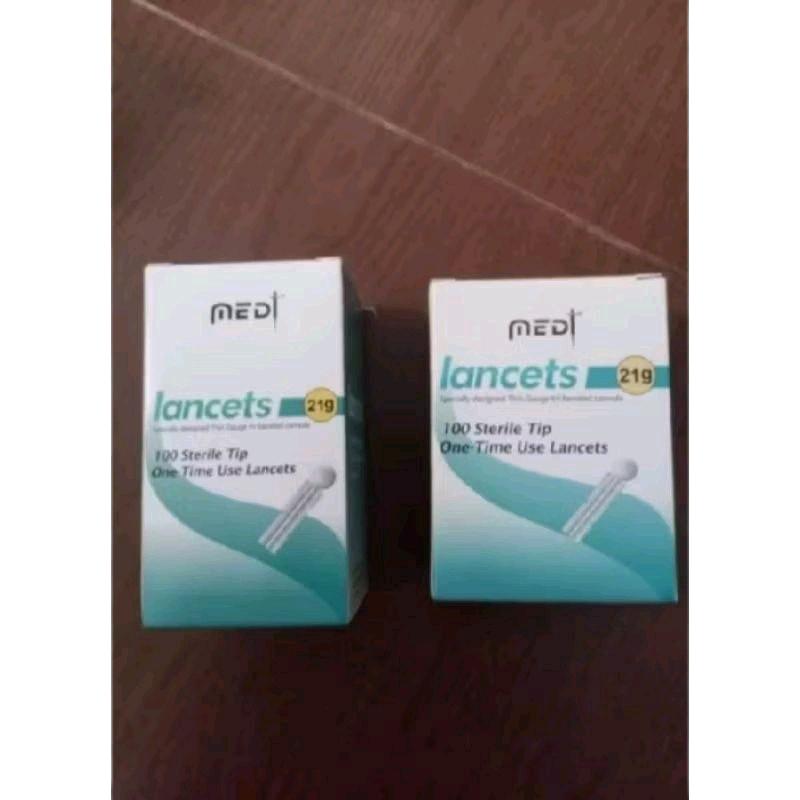 jarum bekam 21 g medilance isi 100 termurah - medilance 21g