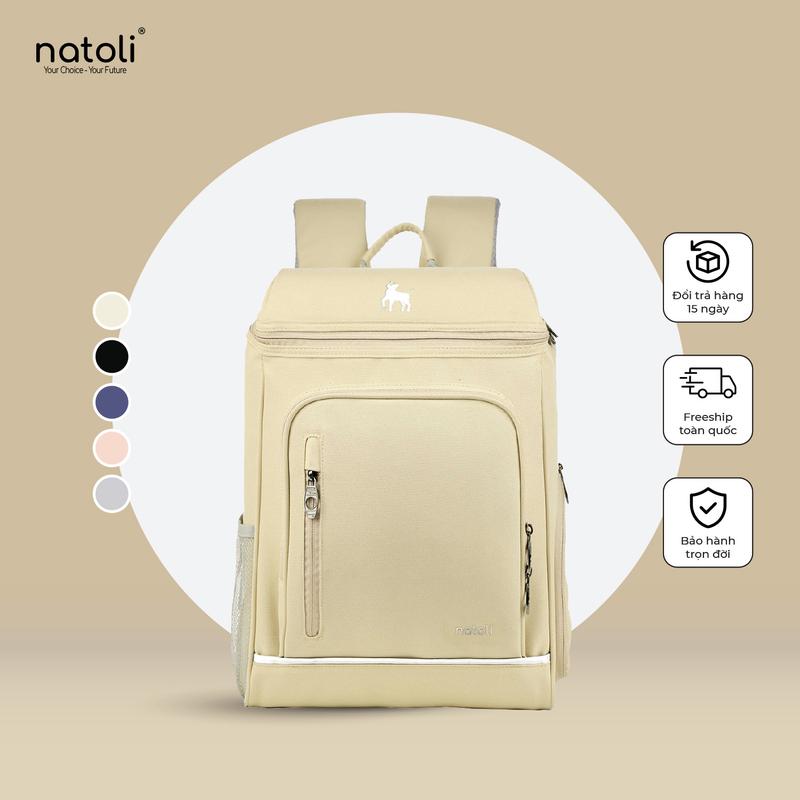 Balo cầu lông thể thao NATOLI đựng giày, đựng vợt cầu lông, chống nước cao cấp BST ProSport Backpack B26