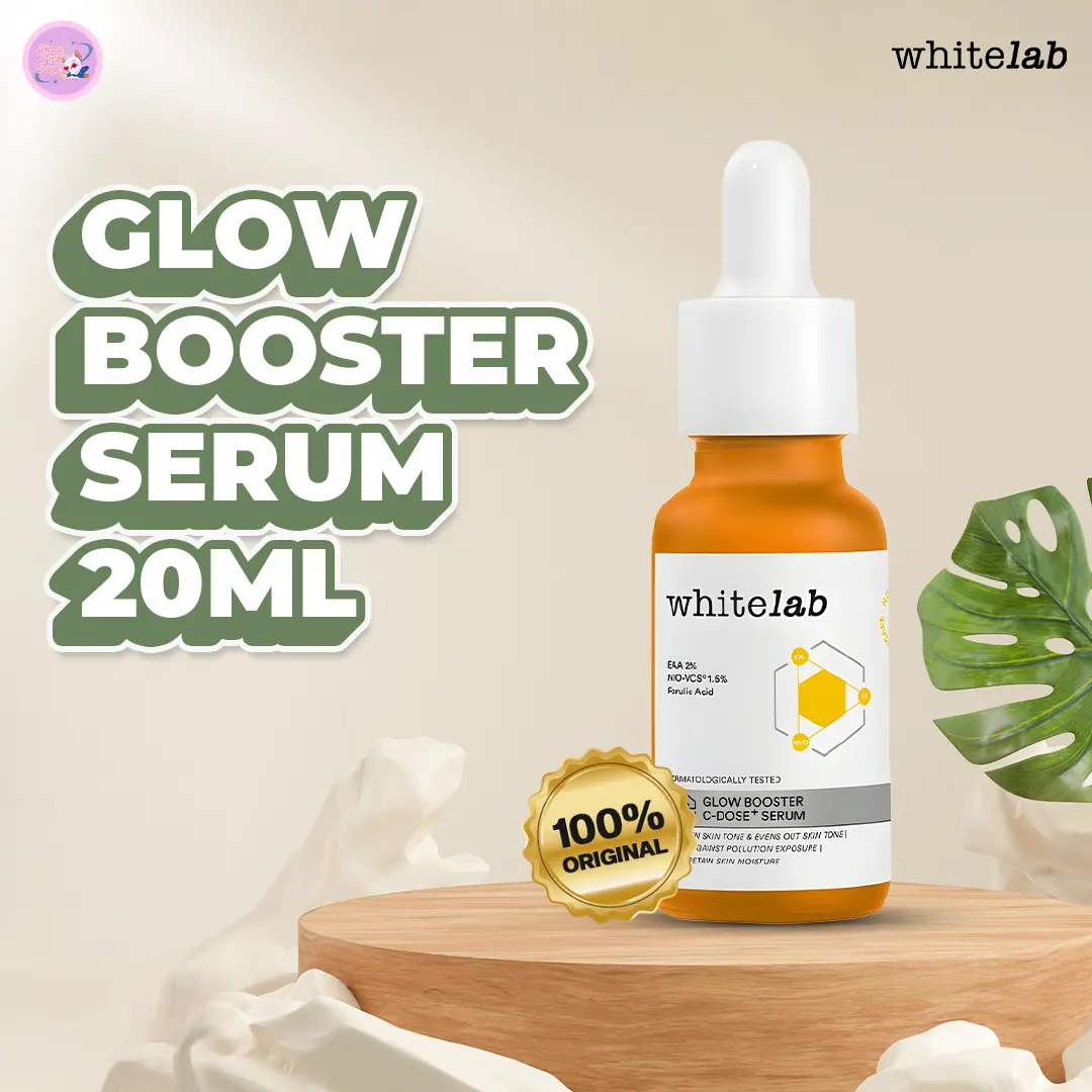 WHITELAB - GLOW BOOSTER SERUM 20ML Mencerahkan Wajah dan Pencerah