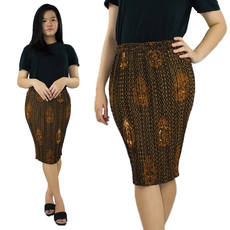 PROMO !!! Rok Plisket Pendek Batik Bawahan Kebaya 4 Pilihan Motif 6