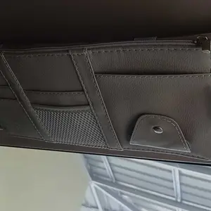 TOKOLOKAL Sun Visor Car Organizer Tempat Kartu Sun Visor Card Holder Sunvisor Mobil Car Organizer Karcis Tempat Kartu Emoney Sunvisor Card Organizer Mobil Sun Visor Universal