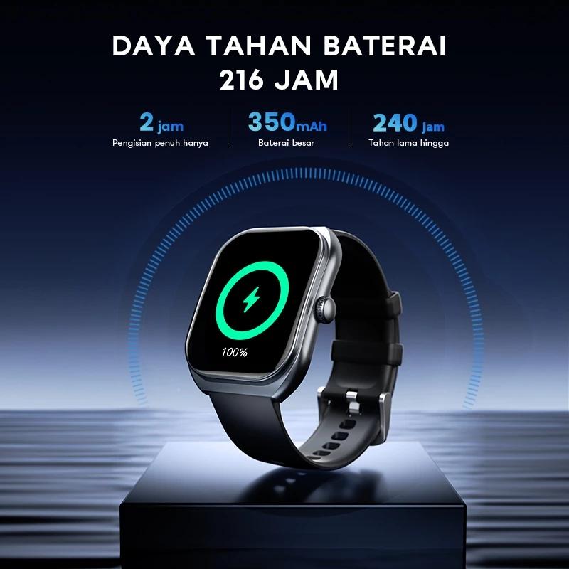 VIVAN Smart Watch 2.01 Inch Waterproof 1 ATM 100+ Sports Mode Professional Health Monitoring Battery 350mAh Up To 7 Days VWF19S Garansi 12 Bulan VIVAN Smart Watch 2.01 Inch Waterproof 1 ATM 100+ Sports Mode Professional Health Monitoring Battery 350mAh Up To 7 Days VWF19S Garansi 12 Bulan