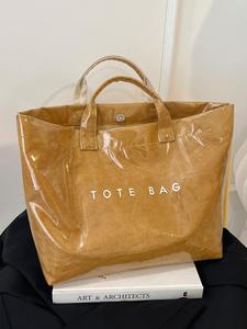 女性用大容量ハンドバッグ、カジュアルファッションの多機能高品質デイリー通勤バッグ、スタイリッシュなショッピングバッグ、オールシーズン対応、人気商品