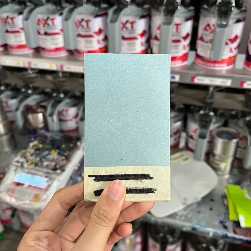 Light Blue Metallic untuk Toyota Avanza Old PU Mixing Color Paint