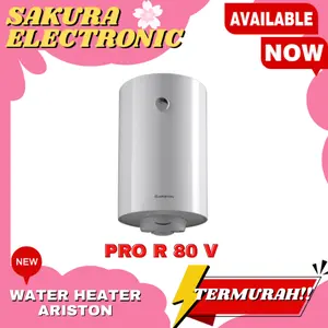 ARISTON PRO R 80V 80 LITER WATER HEATER PENYIMPANAN TENAGA LISTRIK | PEMANAS AIR ARISTON PRO R 80V